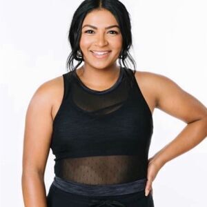 Zyia Mesh Cropped Top